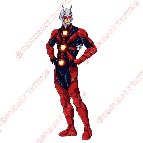 Ant Man Customize Temporary Tattoos Stickers NO.432